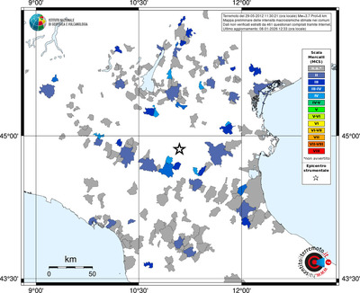 Mappa MCS - territori comuni