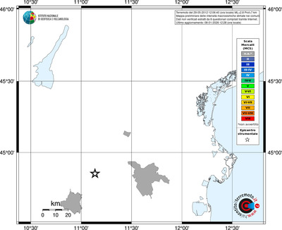 Mappa MCS - territori comuni