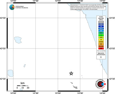 Mappa MCS - territori località