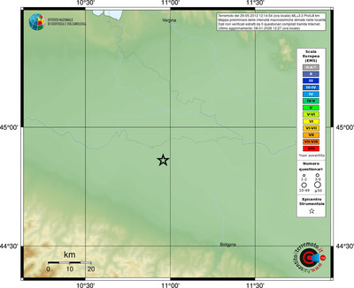 Mappa EMS - località