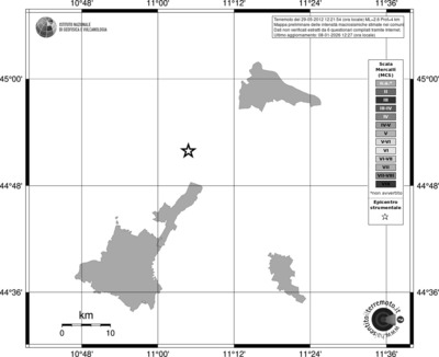Mappa MCS - territori comuni