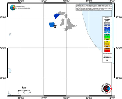 Mappa MCS - territori comuni