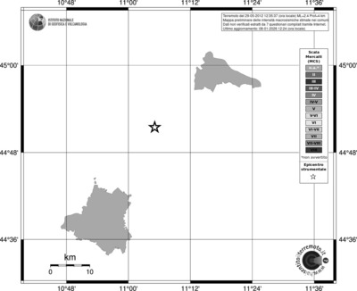Mappa MCS - territori comuni