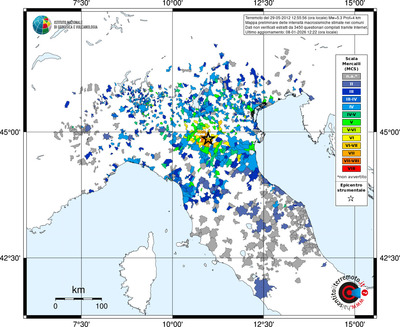 Mappa MCS - territori comuni