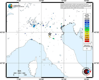 Mappa MCS - territori località