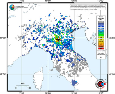 Mappa MCS - territori comuni