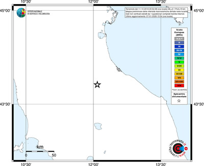 Mappa EMS - territori località