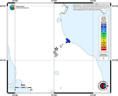 Mappa MCS - territori comuni