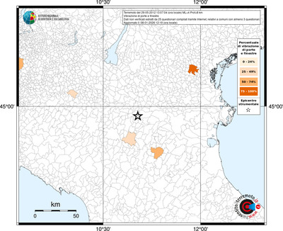 Mappa territorio comunale con almeno 3 questionari