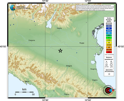 Mappa EMS - località