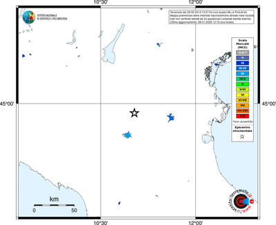 Mappa MCS - territori località