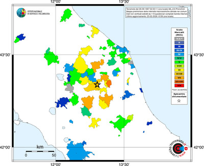 Mappa MCS - territori comuni