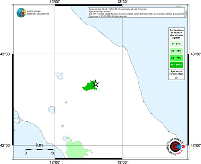 Mappa territorio comunale con almeno 3 questionari