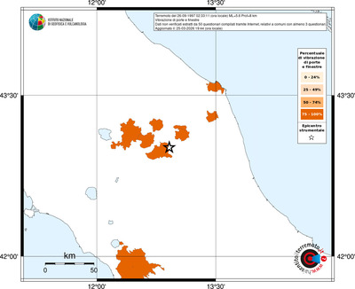 Mappa territorio comunale con almeno 3 questionari