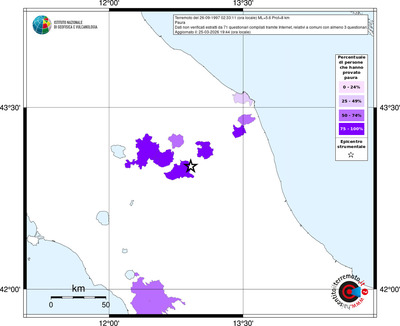 Mappa territorio comunale con almeno 3 questionari