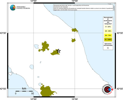 Mappa territorio comunale con almeno 3 questionari