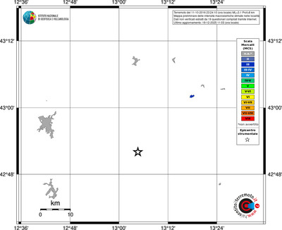 Mappa MCS - territori località