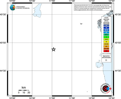 Mappa MCS - territori località