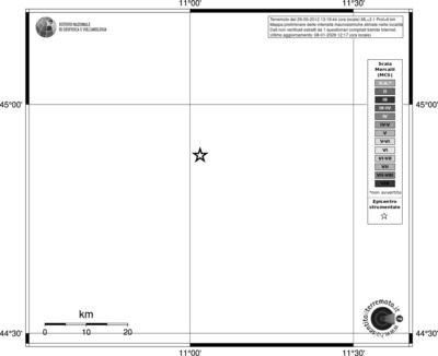 Mappa MCS - territori località