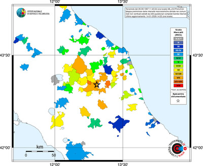 Mappa MCS - territori comuni