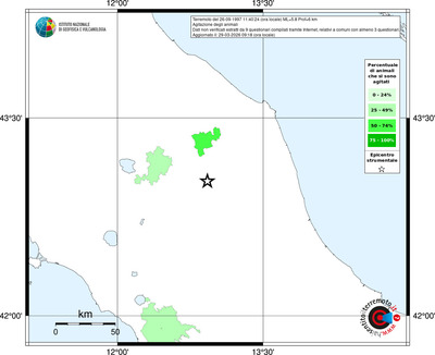 Mappa territorio comunale con almeno 3 questionari
