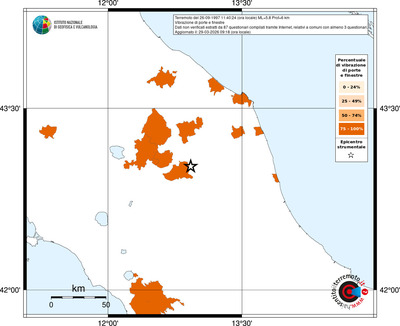 Mappa territorio comunale con almeno 3 questionari