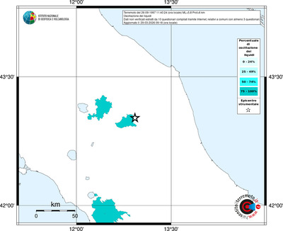 Mappa territorio comunale con almeno 3 questionari