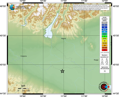 Mappa EMS - località