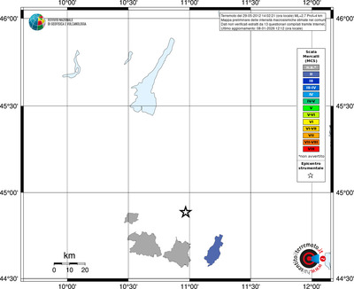 Mappa MCS - territori comuni