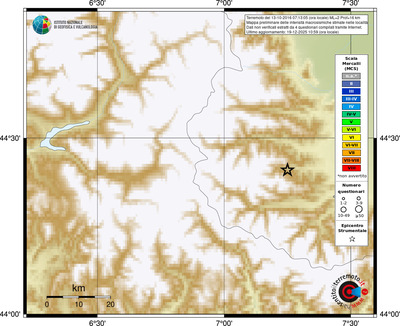 Mappa MCS - località