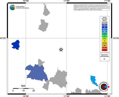 Mappa MCS - territori comuni