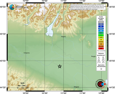 Mappa EMS - località
