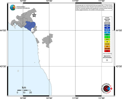 Mappa MCS - territori comuni