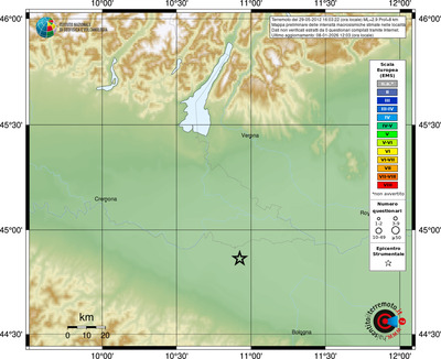 Mappa EMS - località