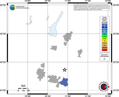 Mappa MCS - territori comuni