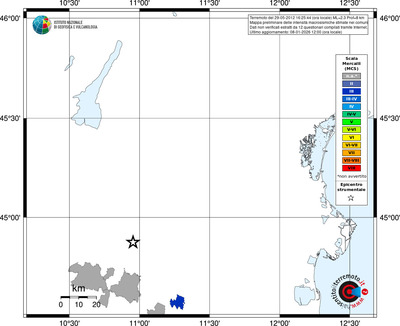 Mappa MCS - territori comuni