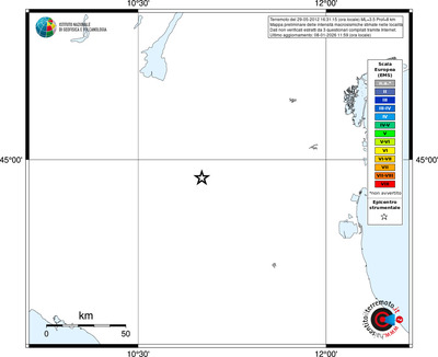 Mappa EMS - territori località