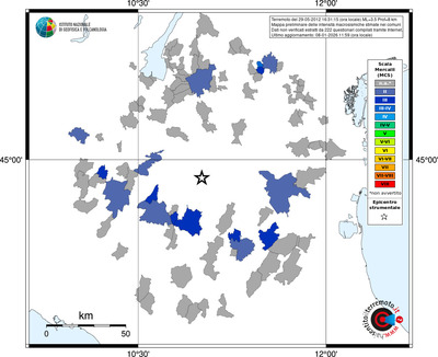 Mappa MCS - territori comuni