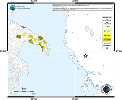 Mappa territorio comunale con almeno 3 questionari