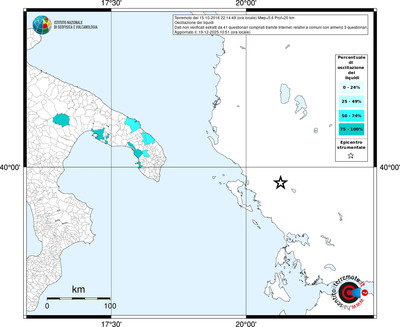 Mappa territorio comunale con almeno 3 questionari