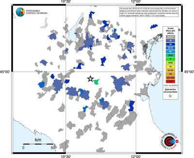 Mappa MCS - territori comuni