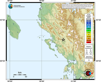 Mappa EMS - località