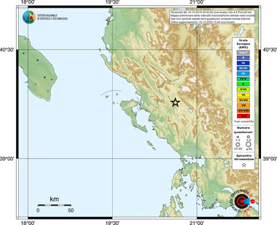 Mappa EMS - località