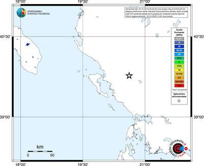 Mappa EMS - territori località