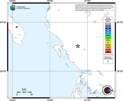 Mappa MCS - territori località