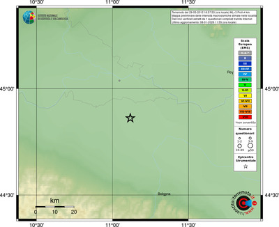 Mappa EMS - località