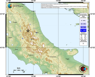 Mappa comuni con almeno 3 questionari
