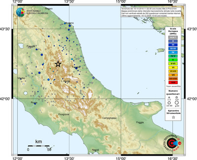 Mappa EMS - località