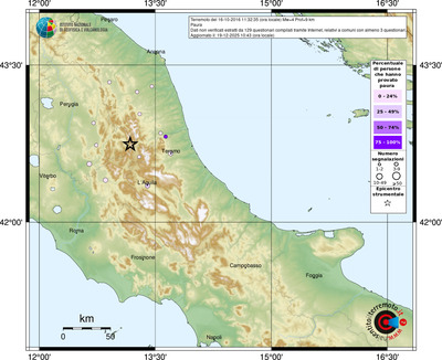 Mappa comuni con almeno 3 questionari