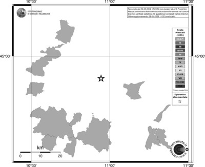 Mappa MCS - territori comuni